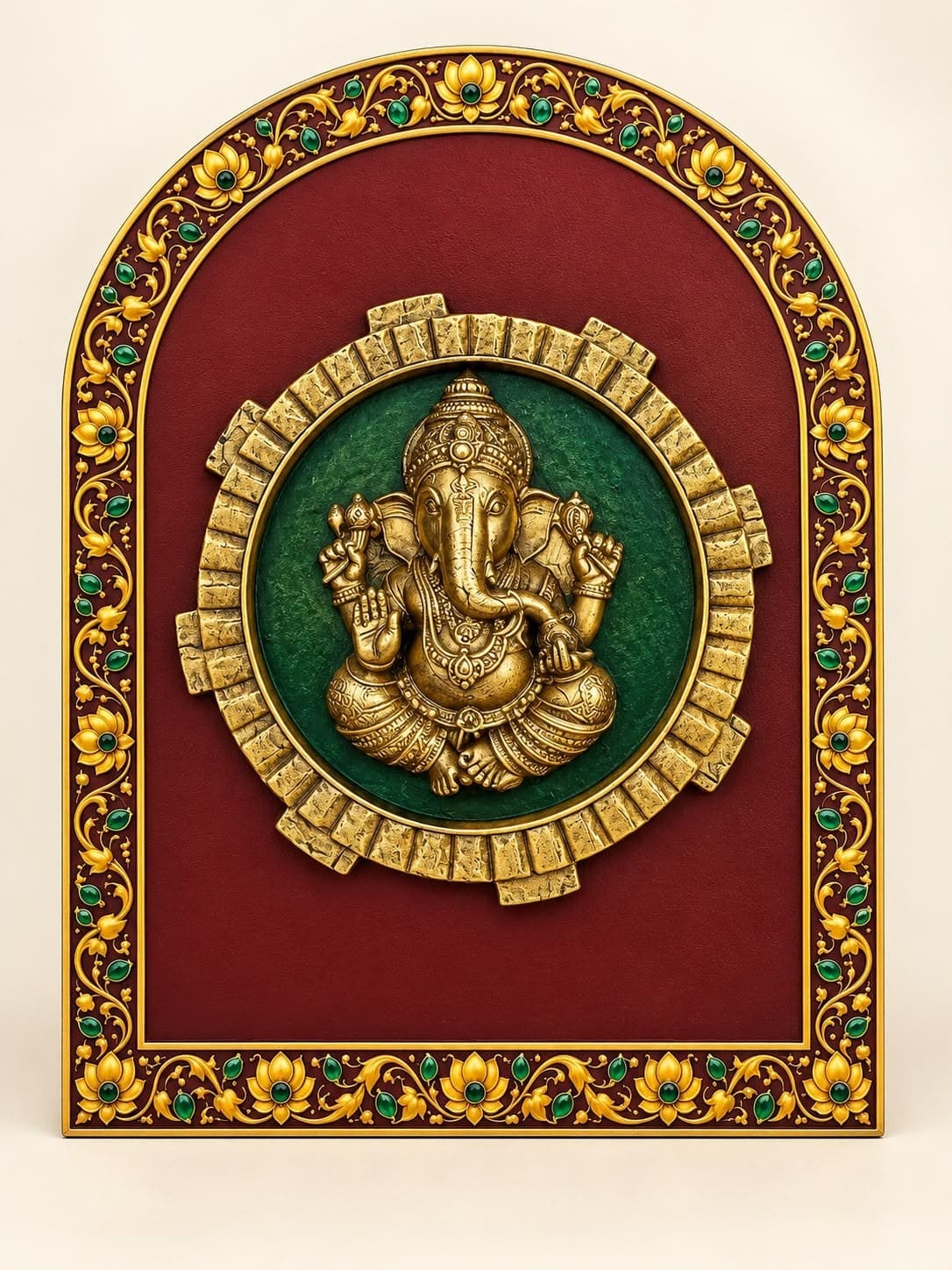 Ganesha Floral Arch