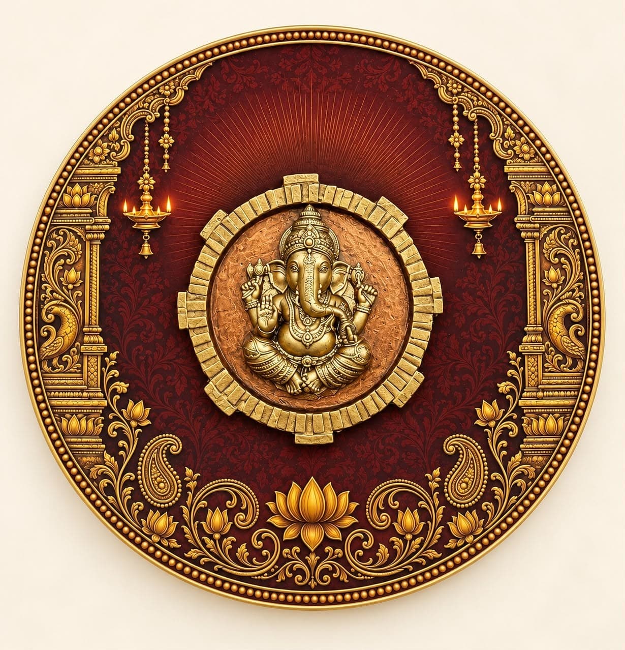 Ganesha Royal Medallion
