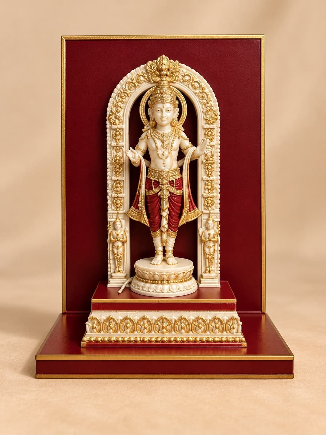 Ivory Shrine Display