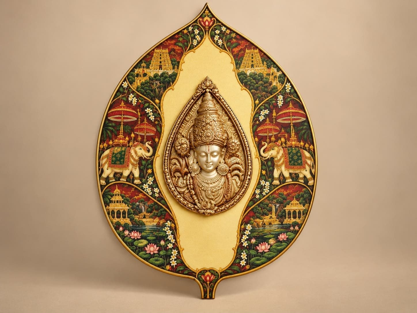 Temple Tapestry Crest